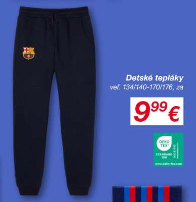 Detské tepláky