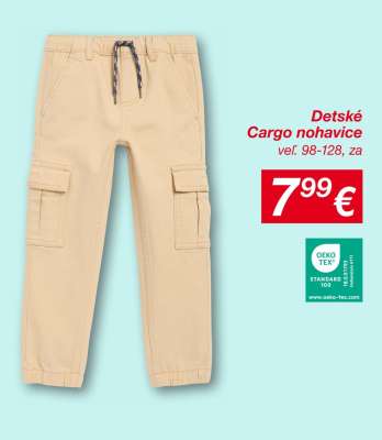 Detské Cargo nohavice