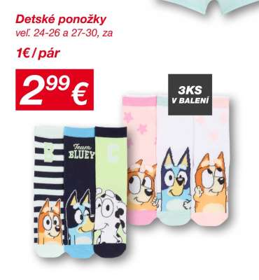 Detské ponožky