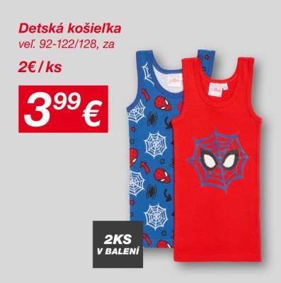 Detská košieľka