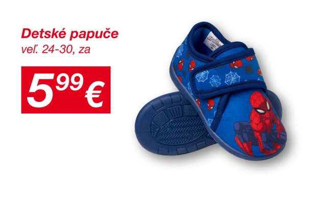 Detské papuče