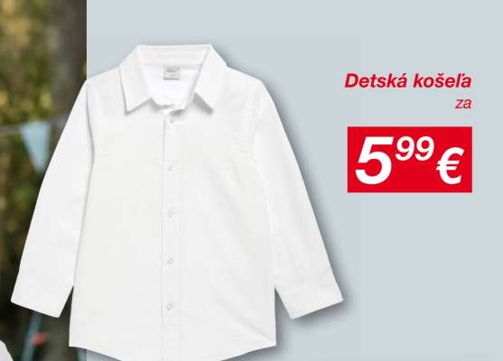 Detská košeľa
