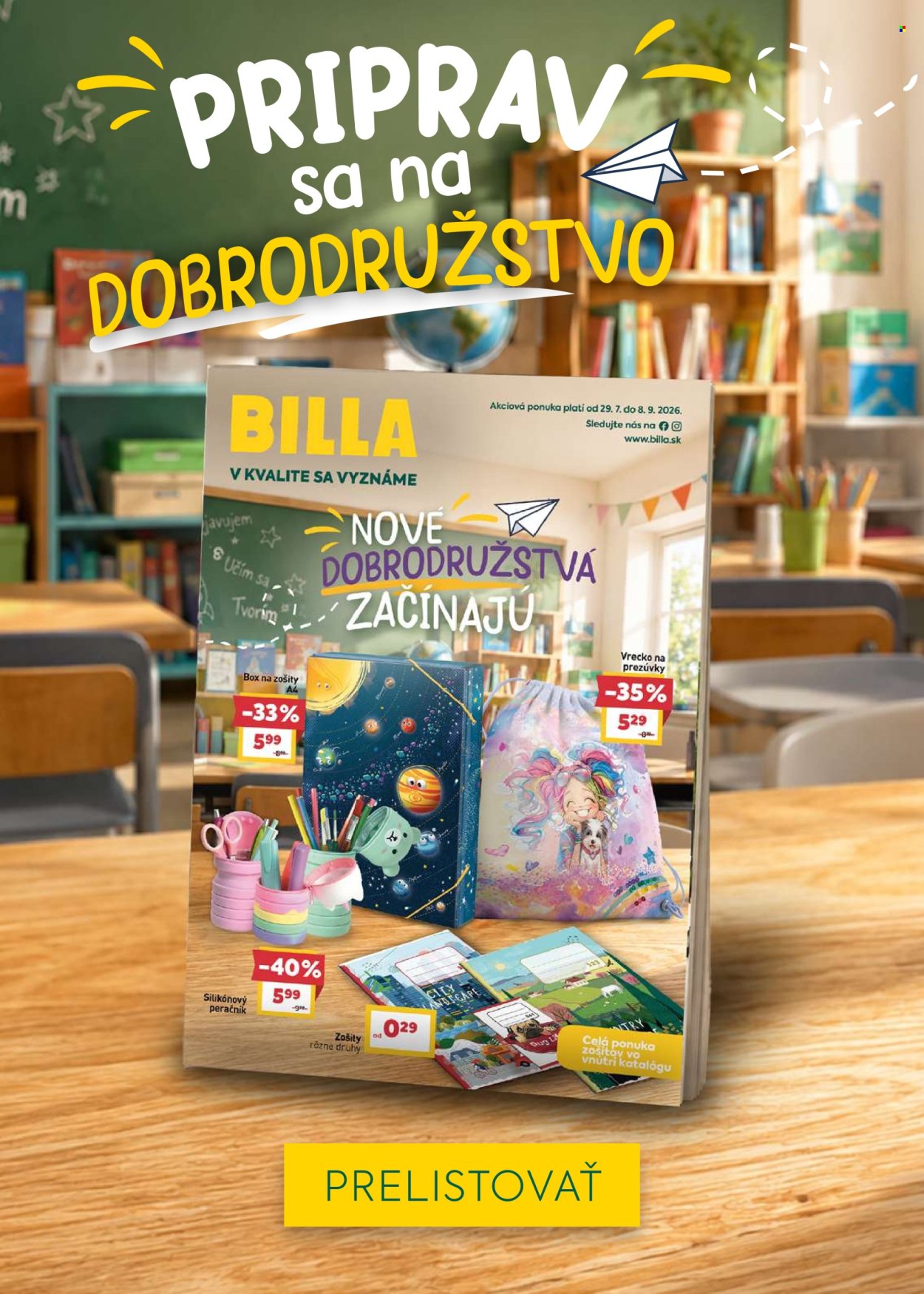 Leták Billa - 12.8.2026 - 18.8.2026. Strana 28