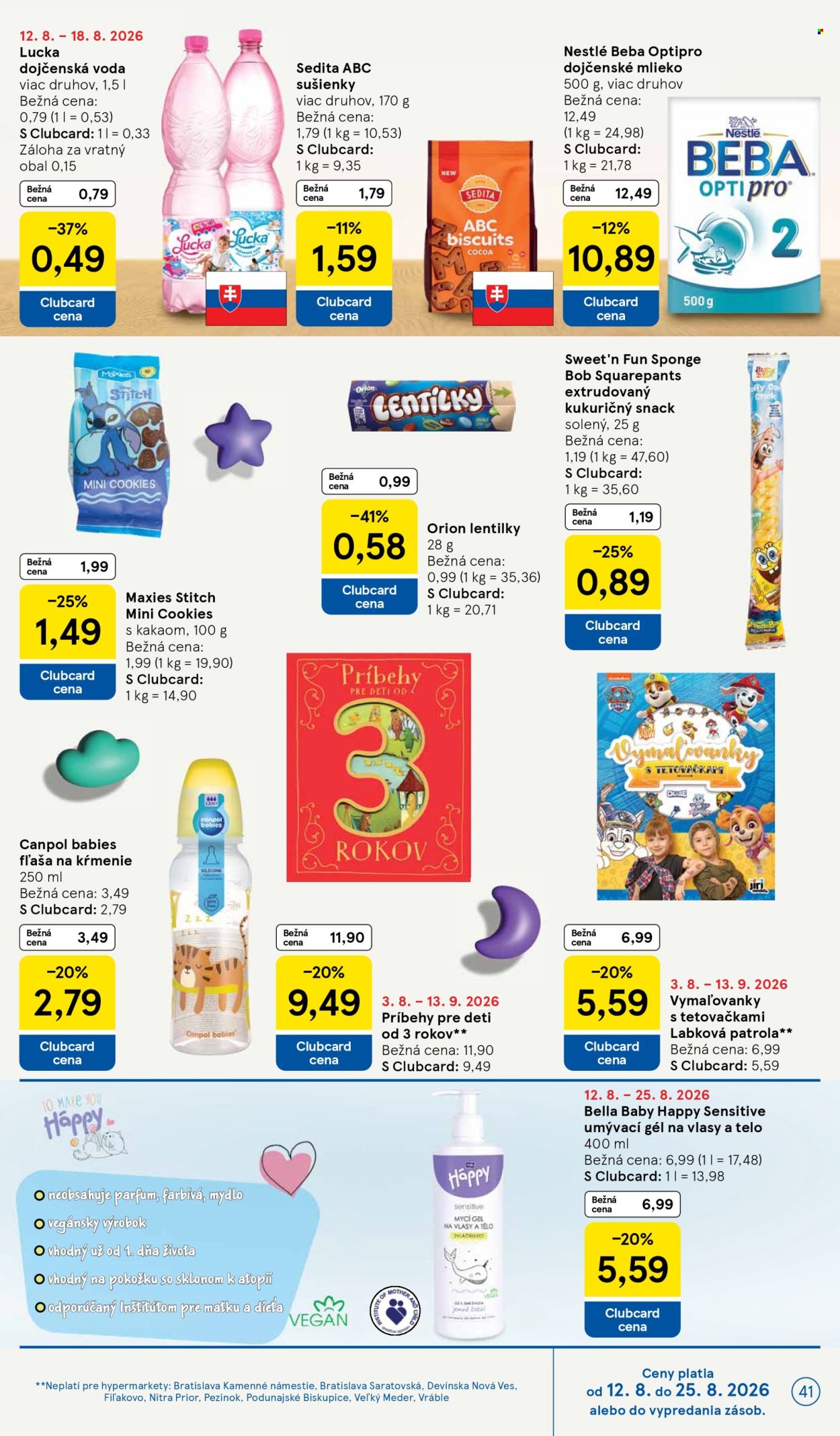 Leták TESCO - 12.8.2026 - 18.8.2026. Strana 41