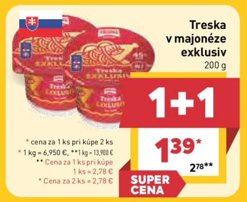 Treska v majonéze exkluziv