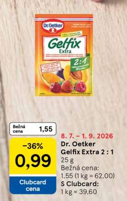 Dr. Oetker Gelfix extra 2:1
