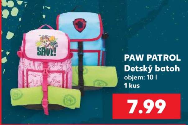 PAW PATROL Detský batoh