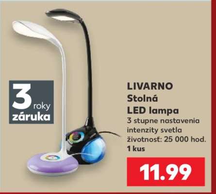 LIVARNO Stolná LED lampa