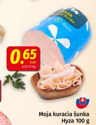 Moja kuracia šunka Hyza 100 g
