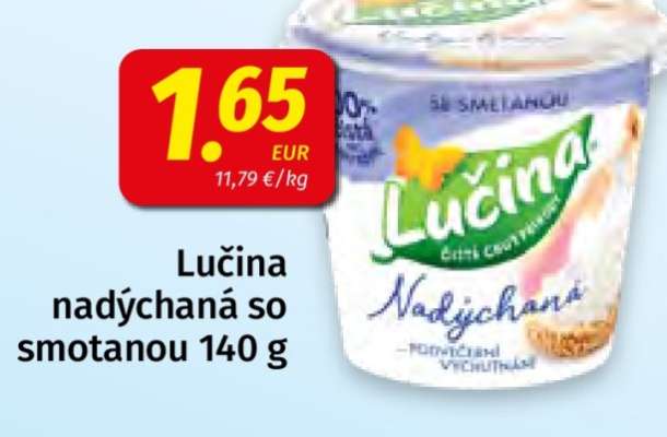 Lučina nadýchaná so smotanou 140 g