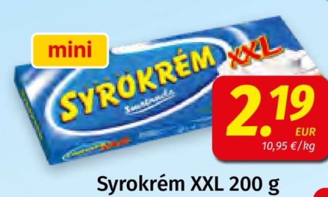 Syrokrém XXL 200 g