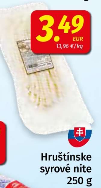 Hruštínske syrove nite 250 g
