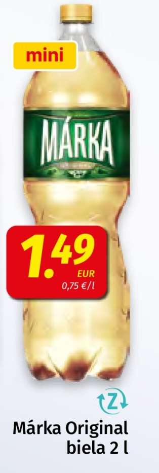Márka Original biela 2 l