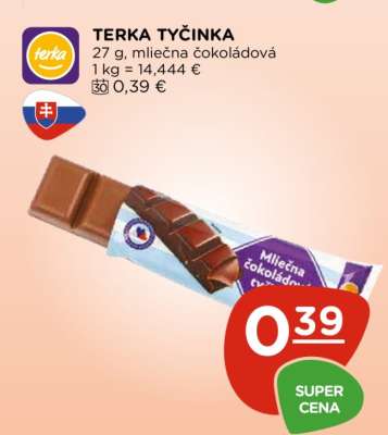 TERKA TYČINKA