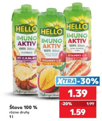 Šťava 100 %