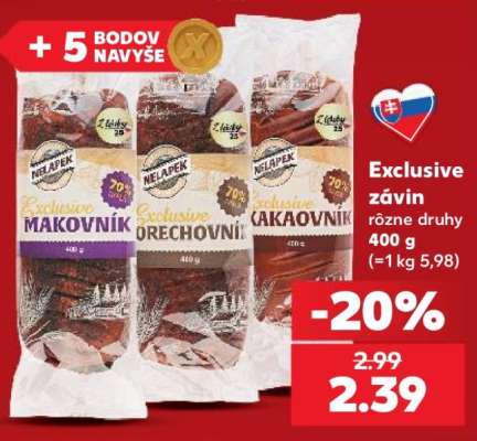 Exclusive závin