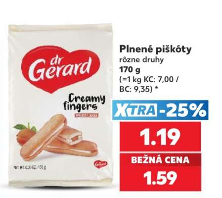 Plnené piškóty