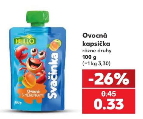 Ovocná kapsička