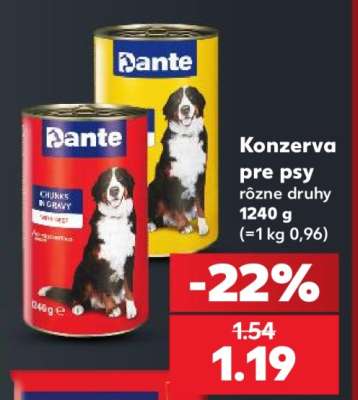 Konzerva pre psy