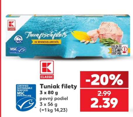 Tuniak filety