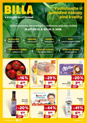 Billa - Premium predajne