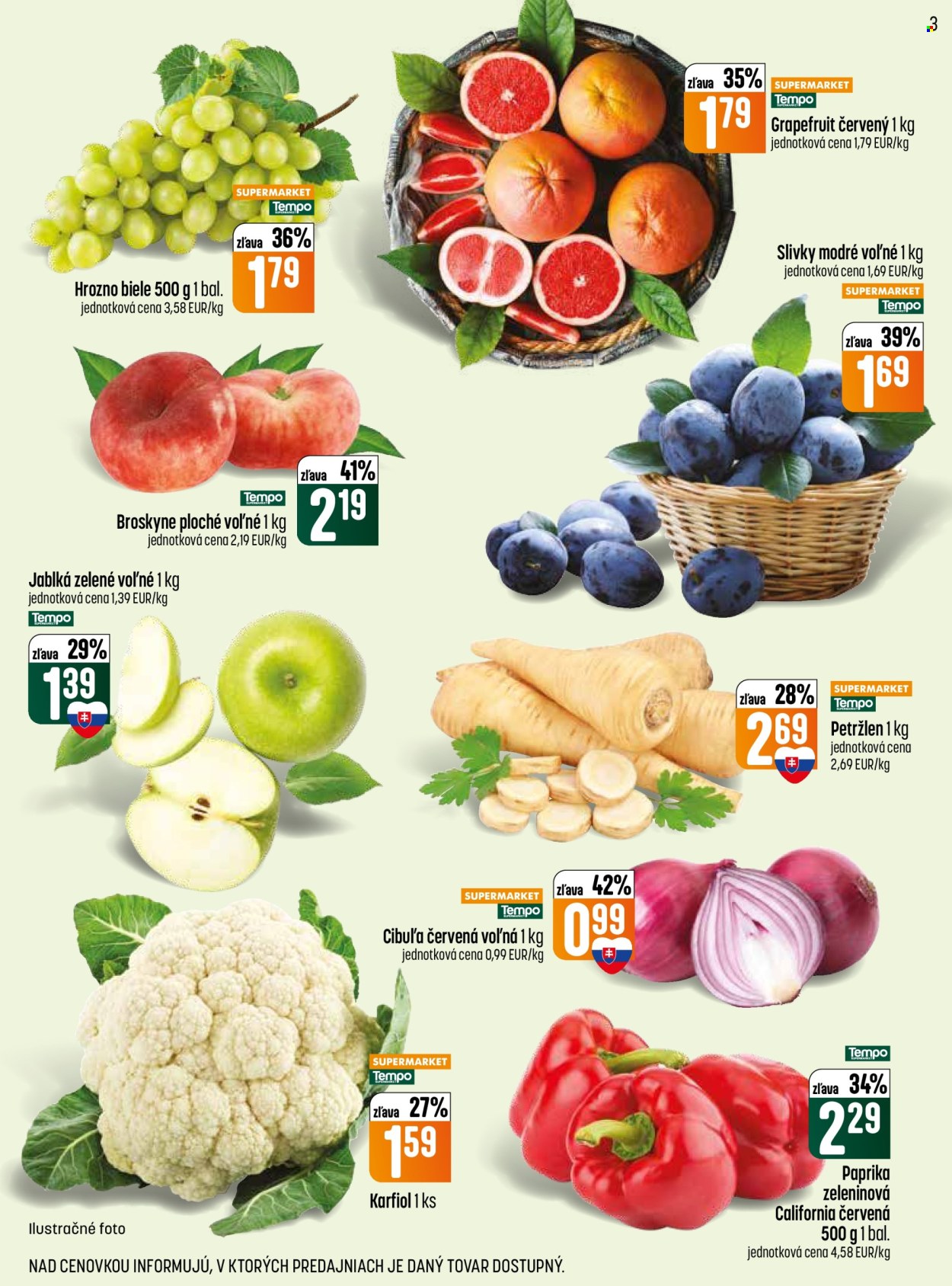 Leták COOP Jednota - 13.8.2026 - 19.8.2026. Strana 3