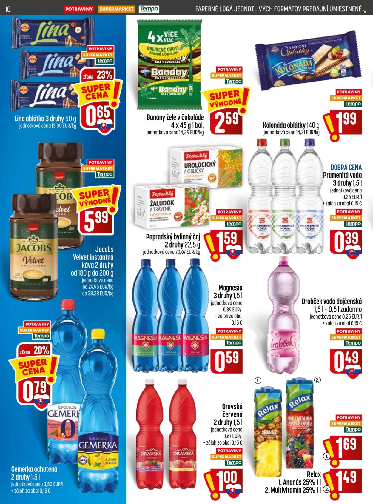 Leták COOP Jednota - 13.8.2026 - 19.8.2026. Strana 10