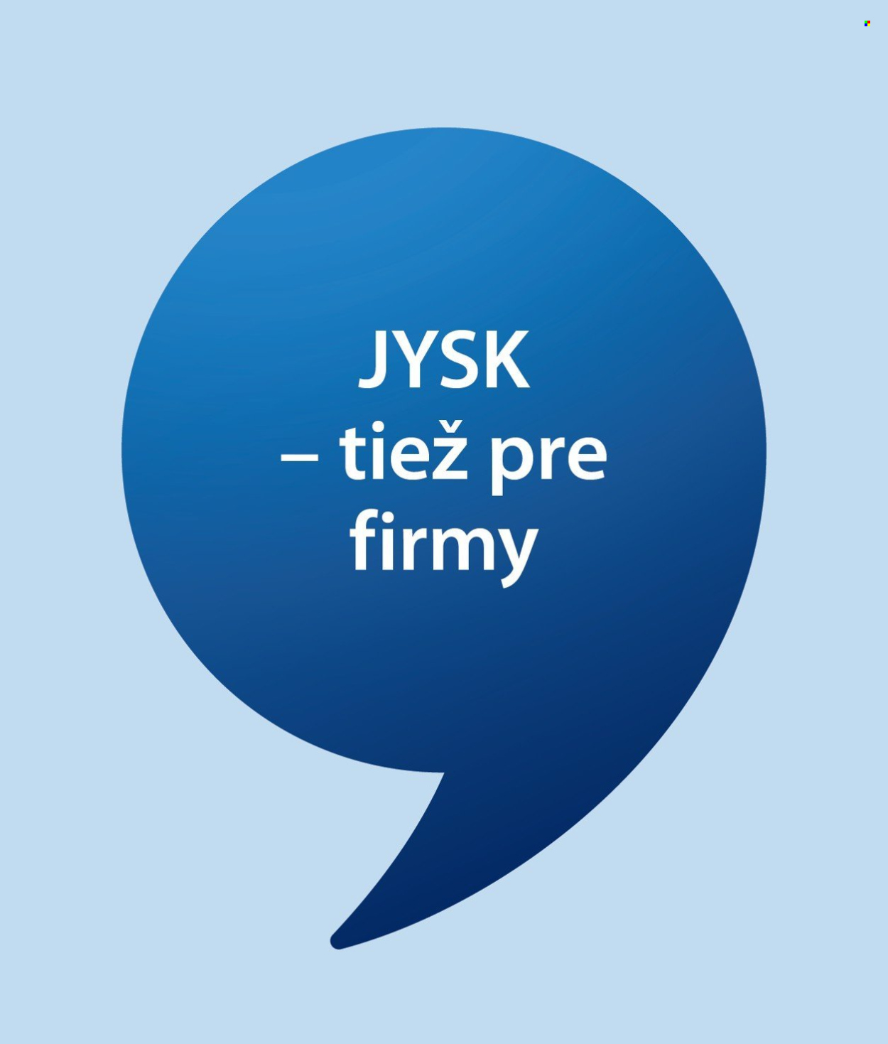 Leták JYSK - 12.8.2026 - 20.9.2026. Strana 1