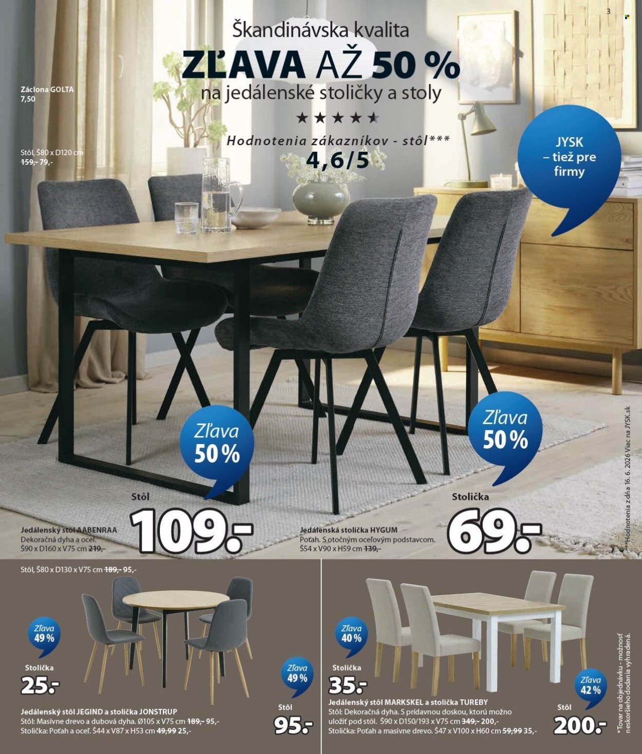 Leták JYSK - 12.8.2026 - 20.9.2026. Strana 4