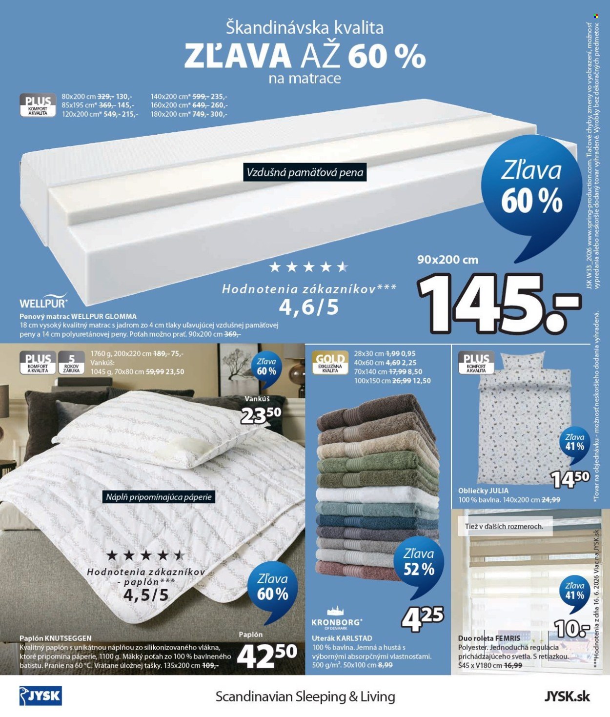 Leták JYSK - 12.8.2026 - 20.9.2026. Strana 13