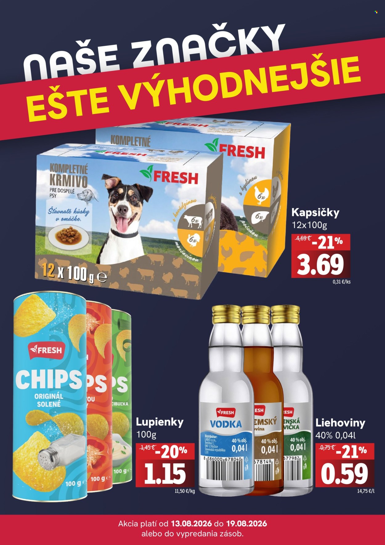 Leták FRESH - 13.8.2026 - 19.8.2026. Strana 4