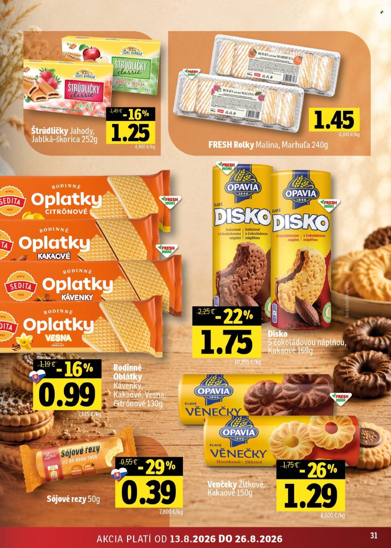 Leták FRESH - 13.8.2026 - 26.8.2026. Strana 31