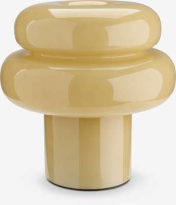 Lampa na batérie LIAM Ø21xV21 cm svetlá kaki