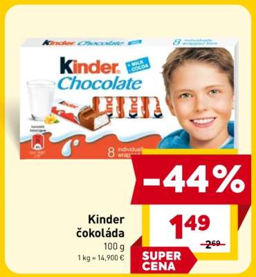 KINDER Čokoláda
