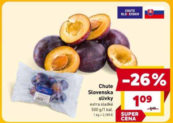 Chute Slovenska slivky