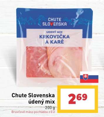 Chute Slovenska údený mix