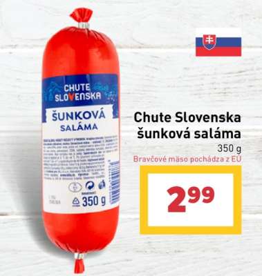 Chute Slovenska šunková saláma