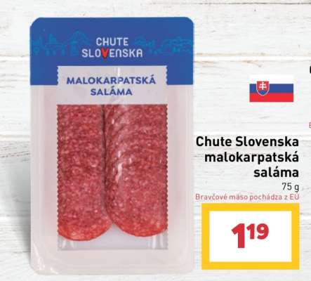 Chute Slovenska Malokarpatská saláma