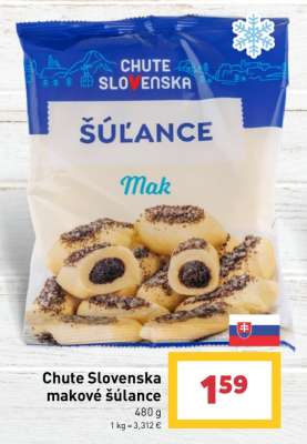 Chute Slovenska makové šúľance