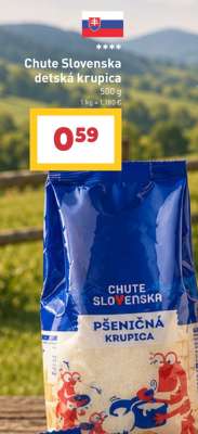 Chute Slovenska detská krupica