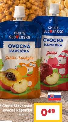 Chute Slovenska ovocná kapsička