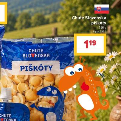 Chute Slovenska piškóty