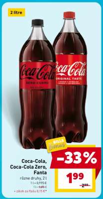 Coca-Cola, Coca-Cola Zero, Fanta