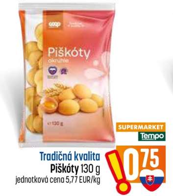 Piškóty 130 g