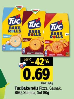 TUC Bake Rolls