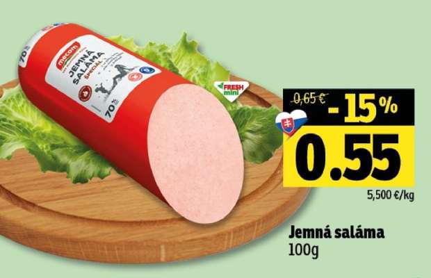 Jemná saláma