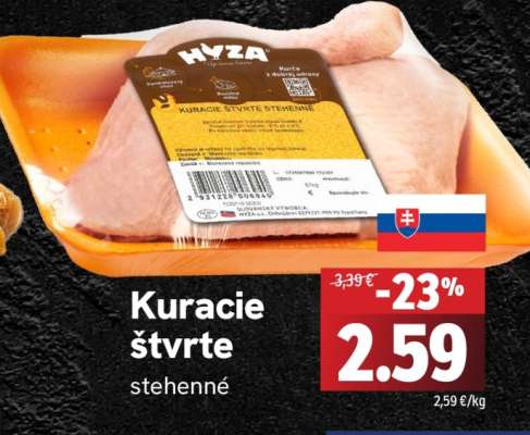 Kuracie štvrte stehenne
