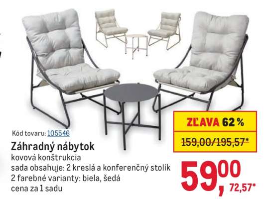 Záhradný nábytok