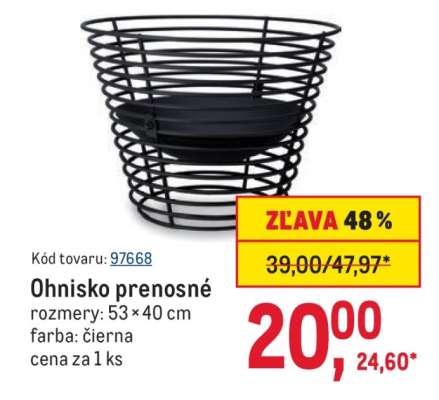Ohnisko prenosné