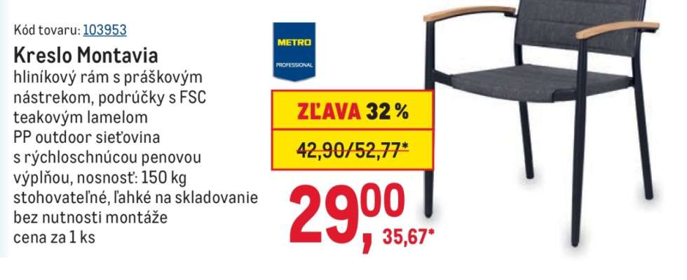 Kreslo Montavia